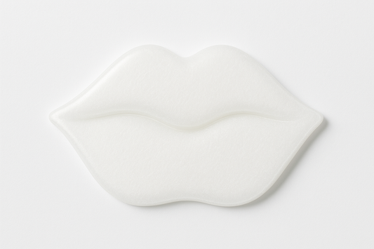 Lip Mask Moisturizing Nourishing Lip Care Patch White color 