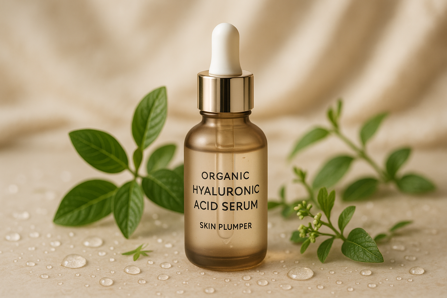 Organic Hyaluronic Acid Serum - Skin Plumper
